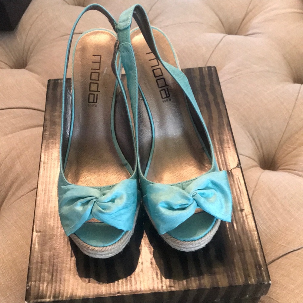 Turquoise Wedges
